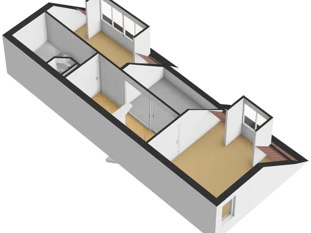 Plattegrond van Achter 't Raadhuis 20