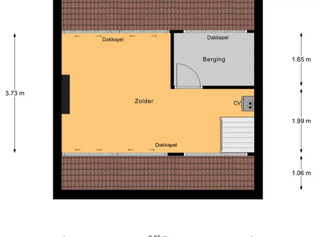 Plattegrond van Irenelaan 11