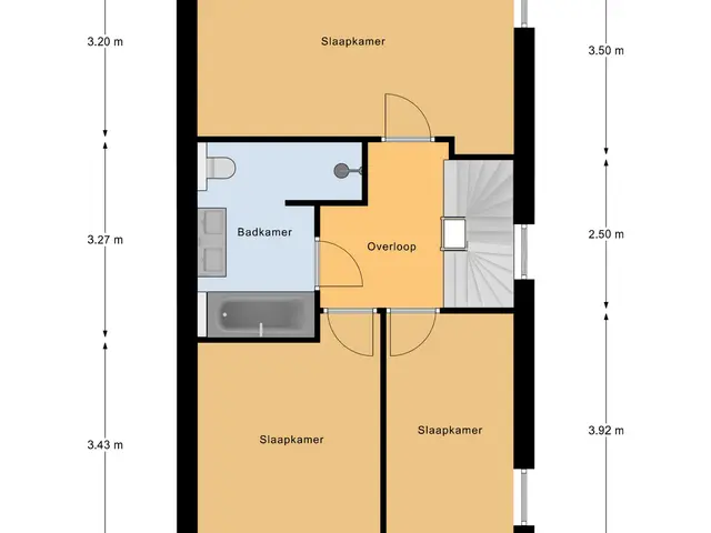 Plattegrond van Van Schuppenstraat 11