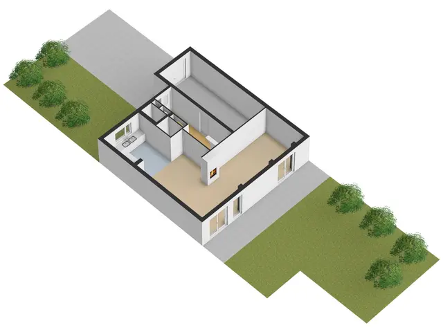 Plattegrond van Asserlaan 13