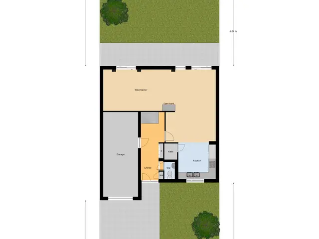 Plattegrond van Asserlaan 13