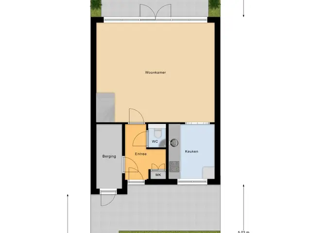 Foto van Graaf Albrechtstraat 32