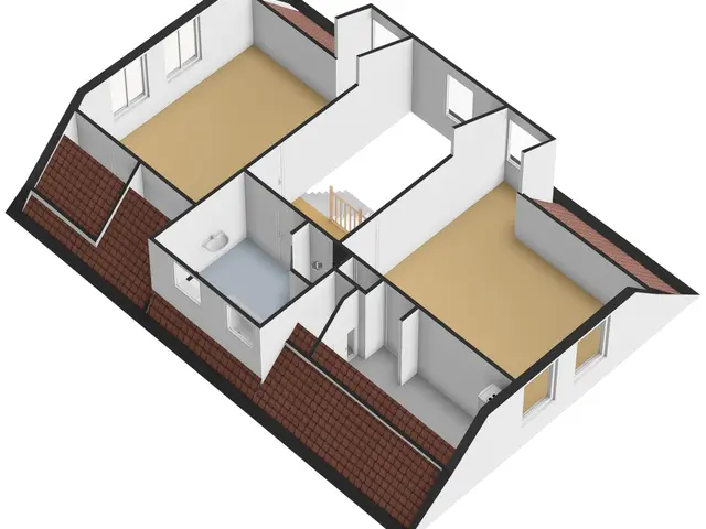 Plattegrond van Hoge Maasdijk 13
