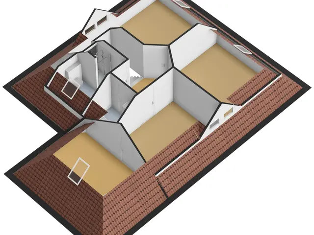 Plattegrond van Antoni Staringlaan 15