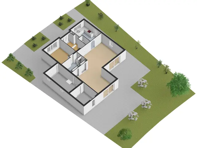 Plattegrond van Antoni Staringlaan 15