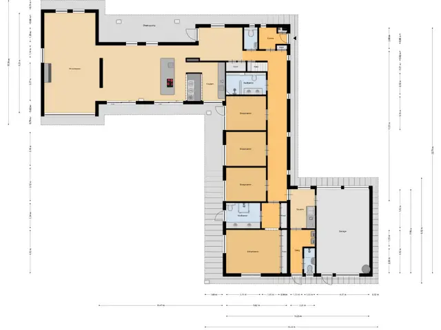 Plattegrond van Eendekooi 14