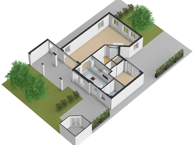 Plattegrond van De Maashoven 11