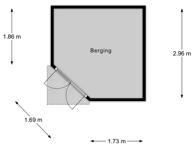 Plattegrond van De Maashoven 11