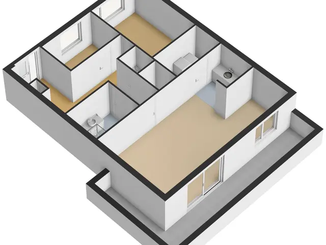 Plattegrond van Hugo de Grootstraat 68