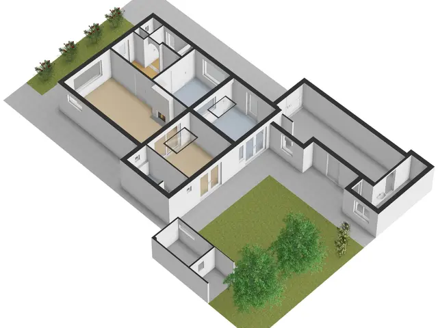Plattegrond van Norbertijnerstraat 69