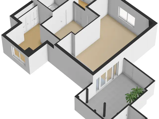 Plattegrond van De Akker 34F