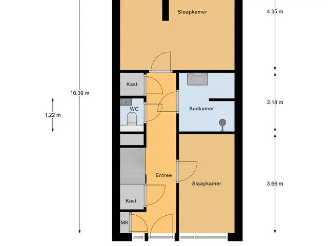 Plattegrond van Vlaemsche Hoeve 148