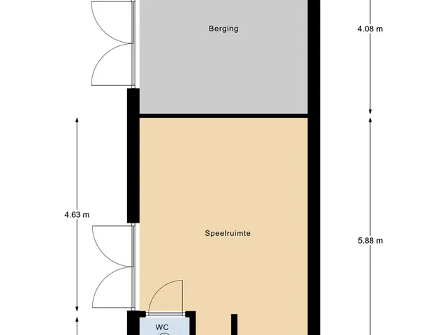 Plattegrond van Rubenslaan 15