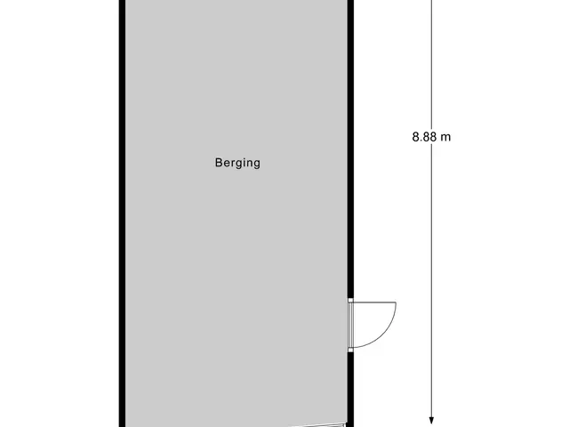 Plattegrond van Karrestraat 7B
