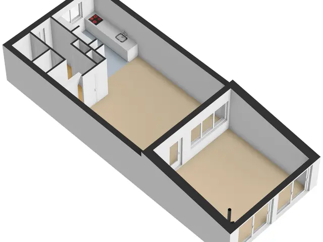 Plattegrond van Binnenhof 16