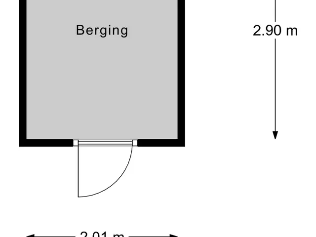Plattegrond van Binnenhof 16