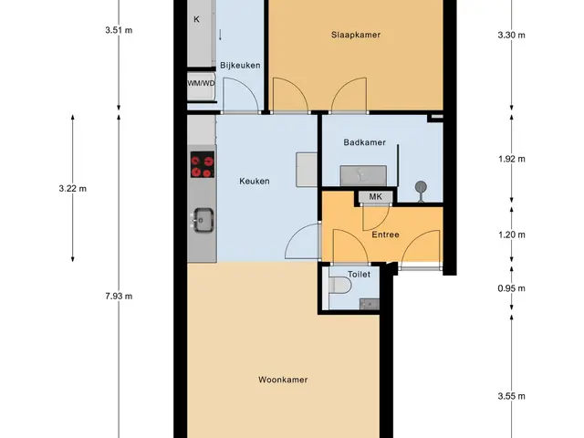 Plattegrond van Aardbei 16