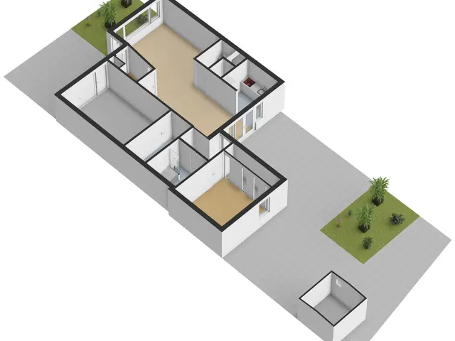 Plattegrond van Jacques Perklaan 3
