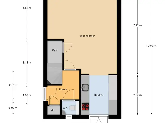Plattegrond van Kweepeer 16