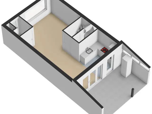 Plattegrond van Burgemeester van Heesbeenstraat 7