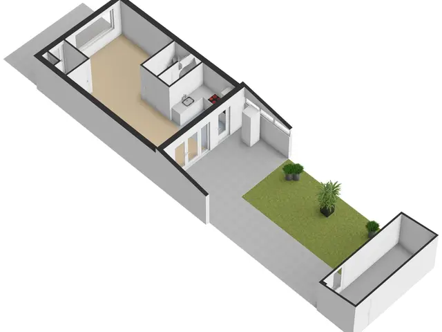 Plattegrond van Burgemeester van Heesbeenstraat 7