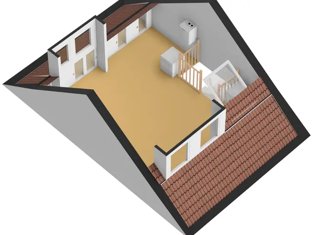 Plattegrond van Burgemeester van Heesbeenstraat 7