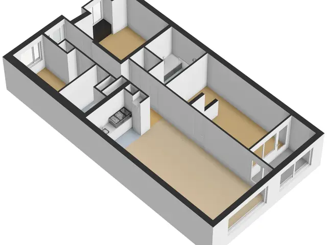 Plattegrond van De Klok 54