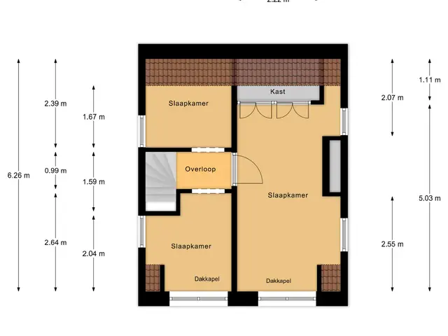 Plattegrond van Torenstraat 112