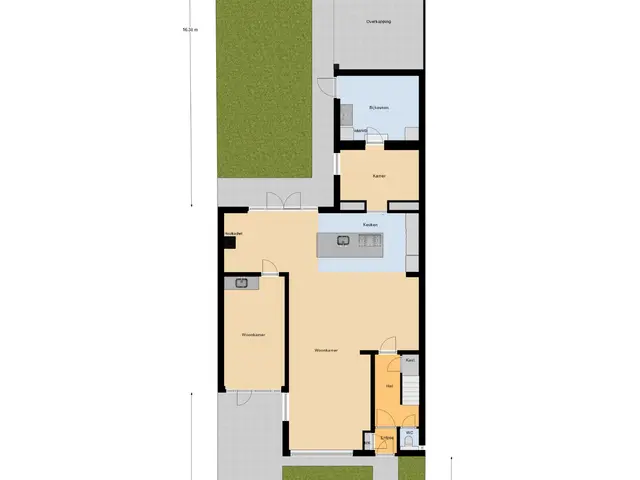 Plattegrond van Monseigneur van Kesselstraat 13