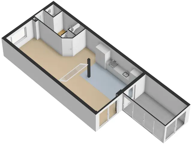 Plattegrond van Vincent van Goghstraat 6