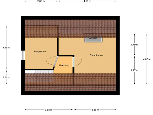 Plattegrond van De Omloop 12