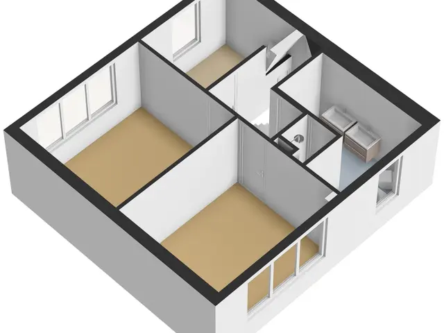 Plattegrond van Norbertijnerstraat 25