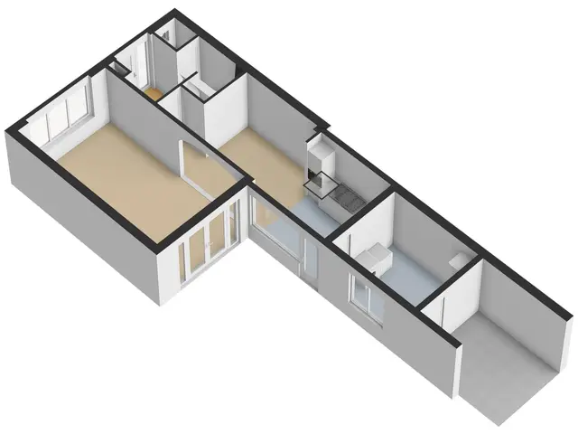 Plattegrond van Norbertijnerstraat 25