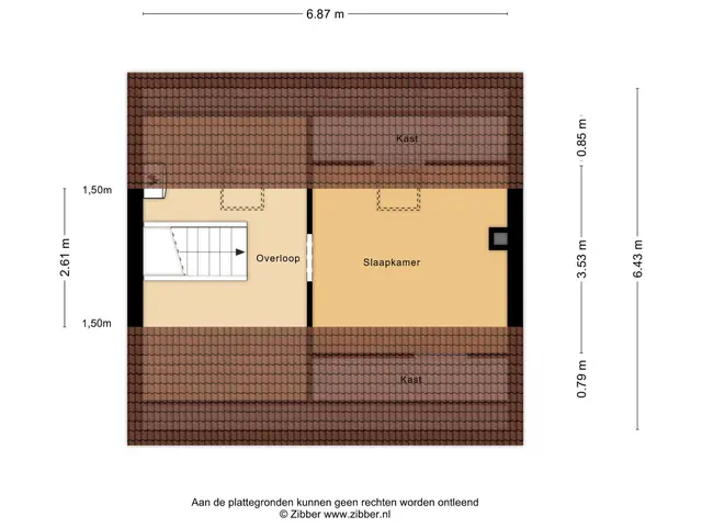 Plattegrond van Lindestraat 27