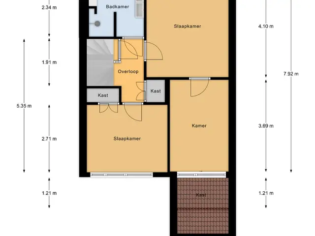 Plattegrond van Nobellaan 1