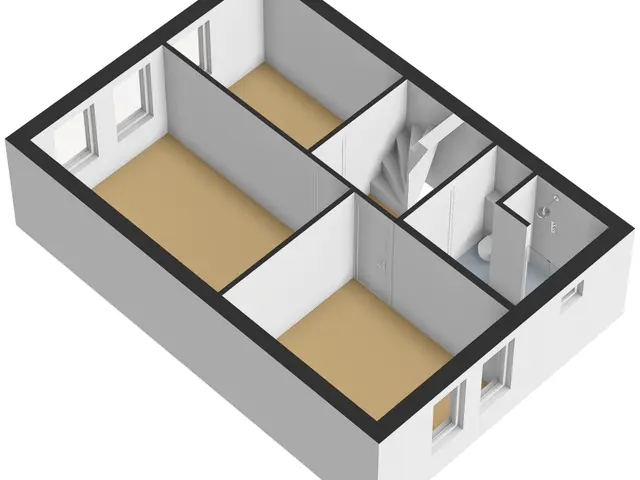 Plattegrond van Jacques Perklaan 25