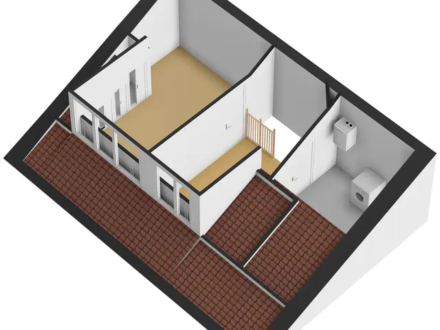 Plattegrond van Jacques Perklaan 25