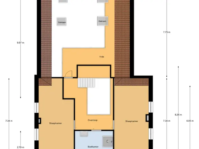 Plattegrond van Wilhelminastraat 86