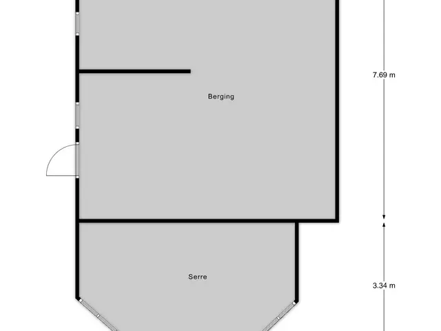 Plattegrond van Wilhelminastraat 86