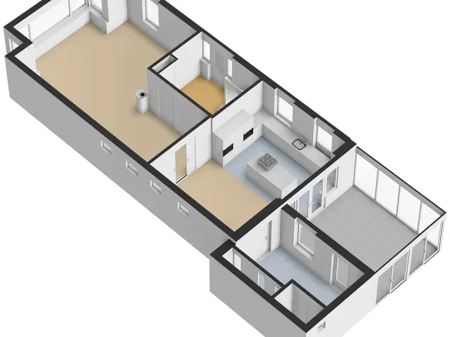 Plattegrond van Kasteeldreef 40A