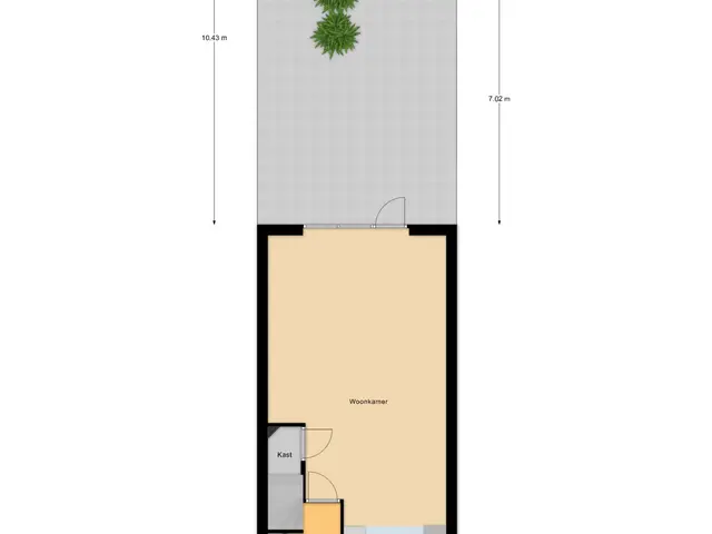 Plattegrond van Theodorus Rijkenstraat 17A