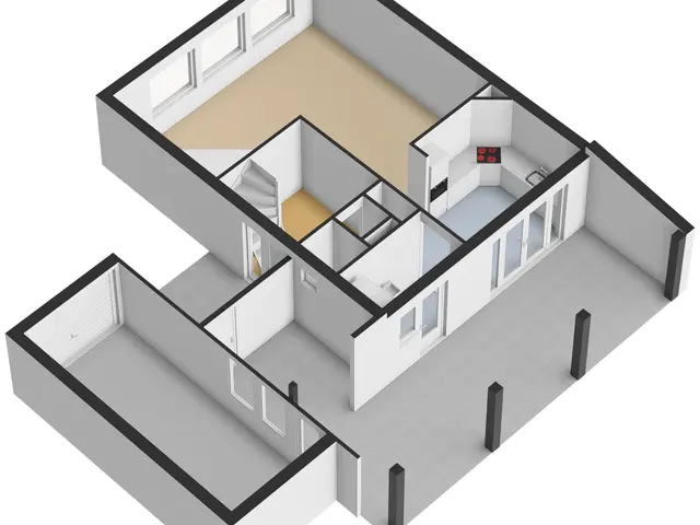 Plattegrond van Acaciastraat 20