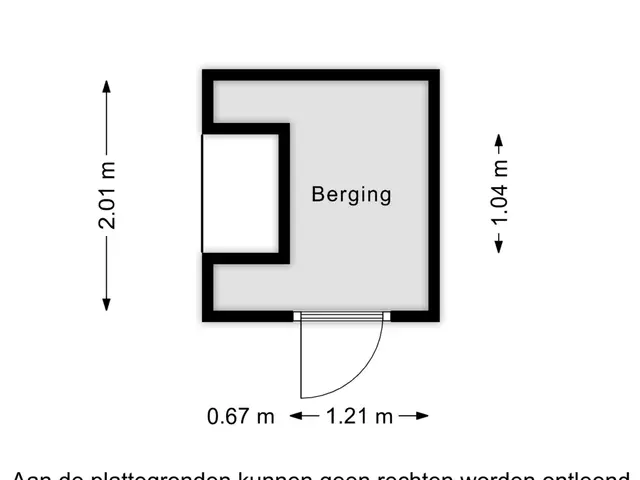 Plattegrond van Torenstraat 3A