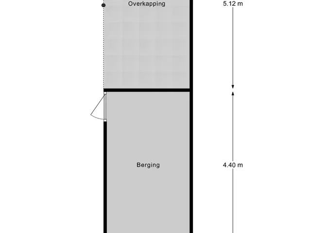 Plattegrond van Meester Prinsenstraat 20