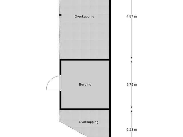 Plattegrond van Nassau Dwarsstraat 55