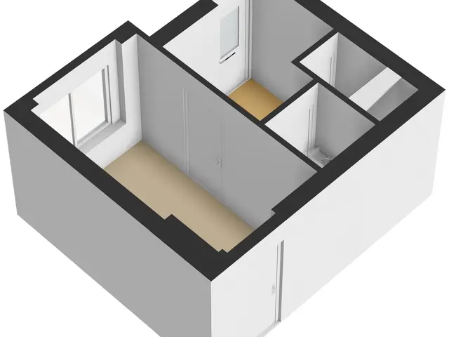 Plattegrond van Achter 't Raadhuis 4