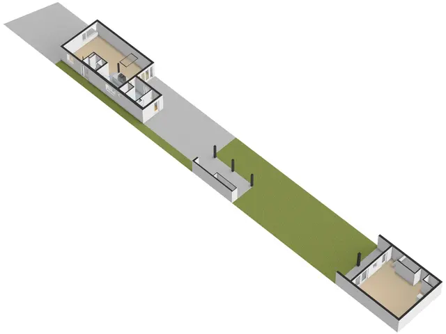 Plattegrond van Kerkstraat 40A