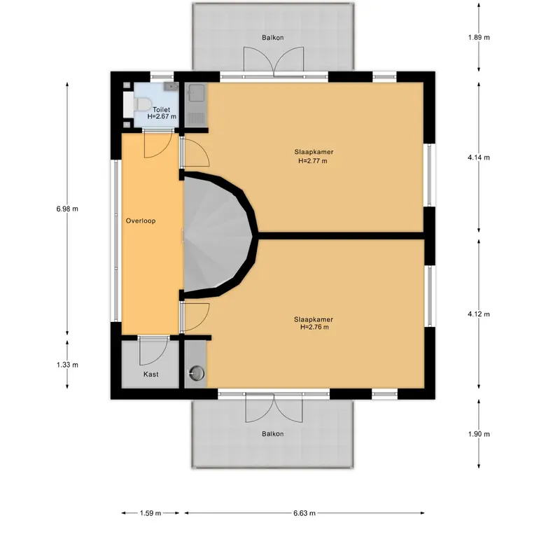 Plattegrond 3 van Tussen Twee Havens 1