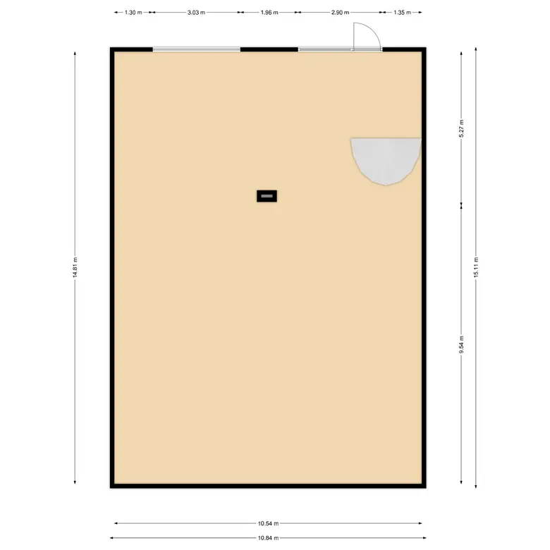 Plattegrond 1 van Jelle Zijlstraweg 258