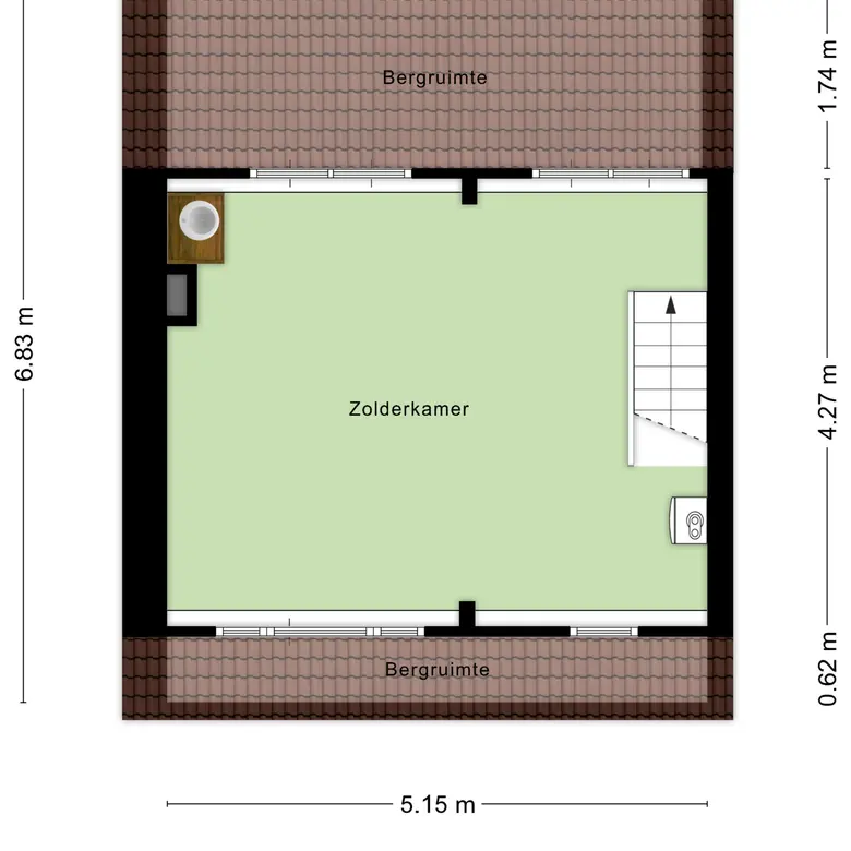 Plattegrond 4 van Snouckstraat 11